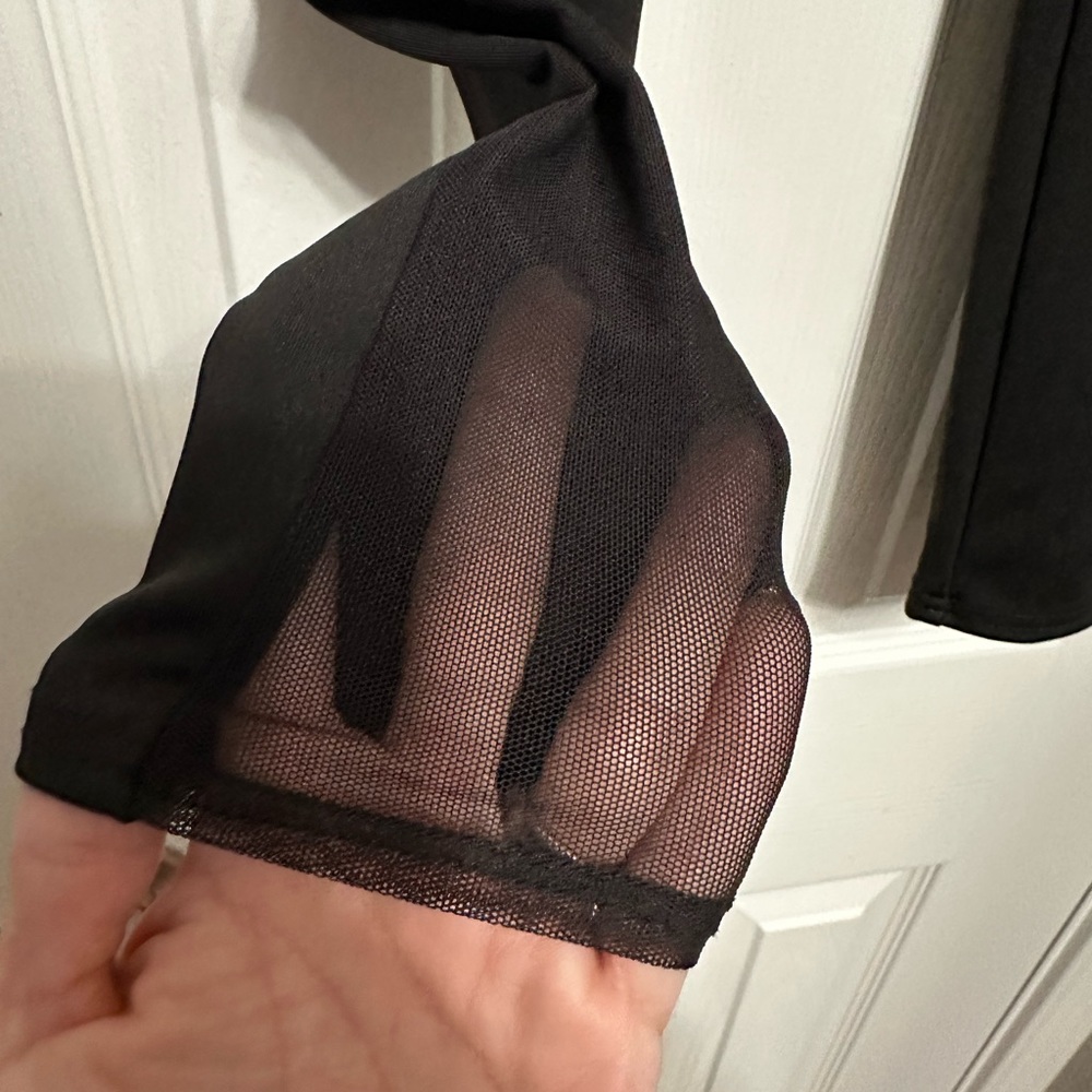 Natalie Active Compression Side Mesh Workout Legg… - image 5